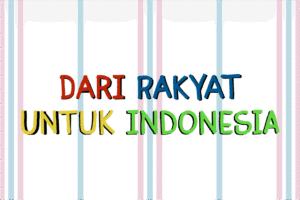 2 Spanduk Rakyat Mini Font