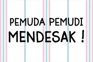 3 Spanduk Rakyat Mini Font