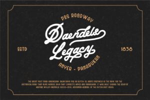 4-100 Batavia Script & Sans